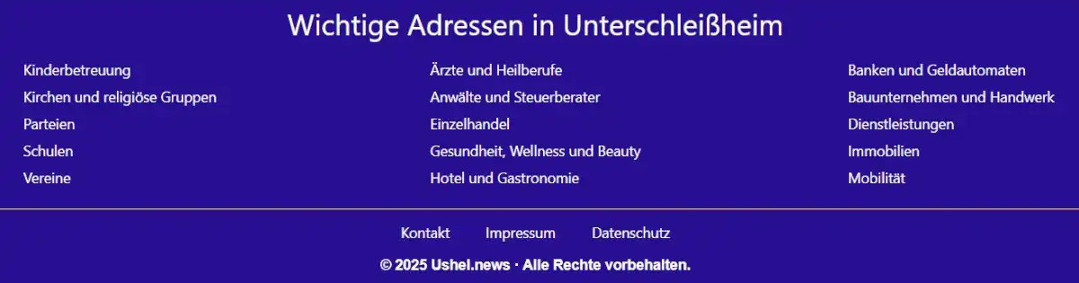 AdressenUnterschleißheim