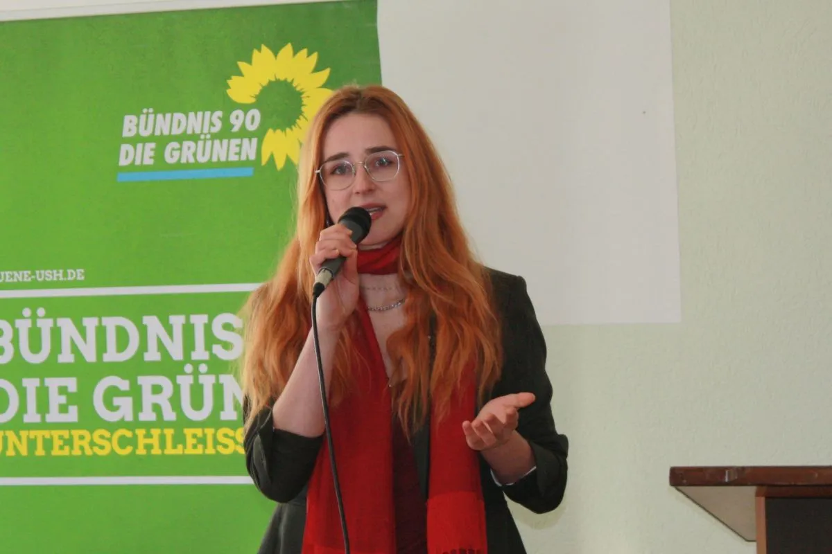 Anna Gmeiner, Sprecherin der Grünen Jugend Bayern (Bild: Peter Marwan)