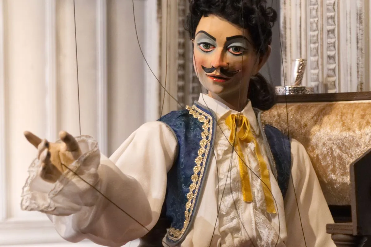 Männliche Marionettenfigur (Foto: Marionettentheater Bille)