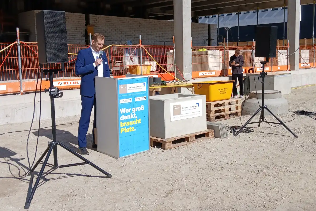 Michael Hartenberger, Geschäftsführer Business Campus Unterschleißheim (Foto: Helmut Göbel)