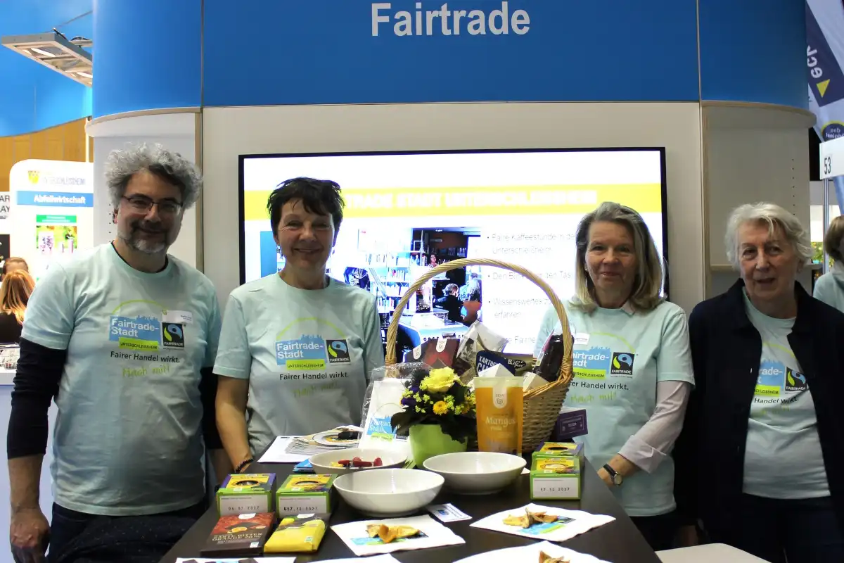 Fairtrade-Team auf der Unterschleißheimer Gewerbeausstellung