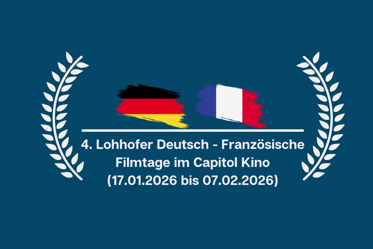 4. Deutsch-Französische Filmtage im Capitol Kino Lohhof (Grafik: Stefan Stefanov)