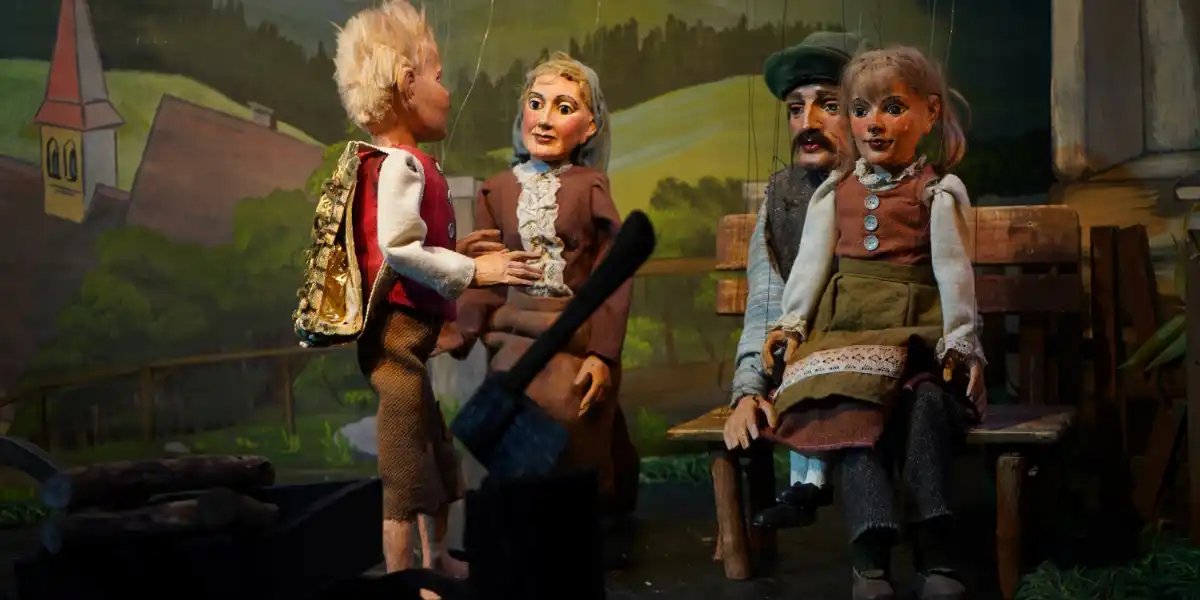 Hänsel und Gretel (Foto: Marionettentheater Bille)