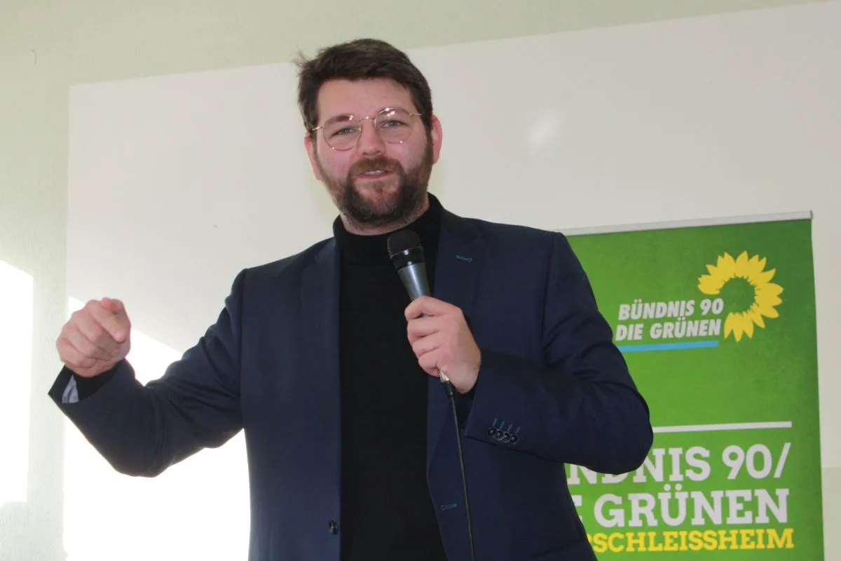  Johannes Becher, Landtagsabgeordnetem aus Moosburg und stellvertretendem Fraktionsvorsitzenden der Grünen im Bayerischen Landtag (Bild: Peetr Marwan)
