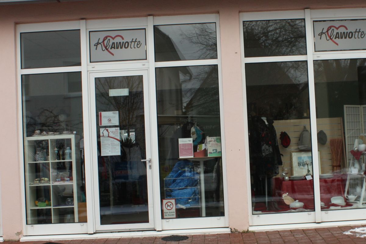 AWO-Sozialkaufhaus Klawotte in Unterschleißheim (Foto: Peter Marwan)