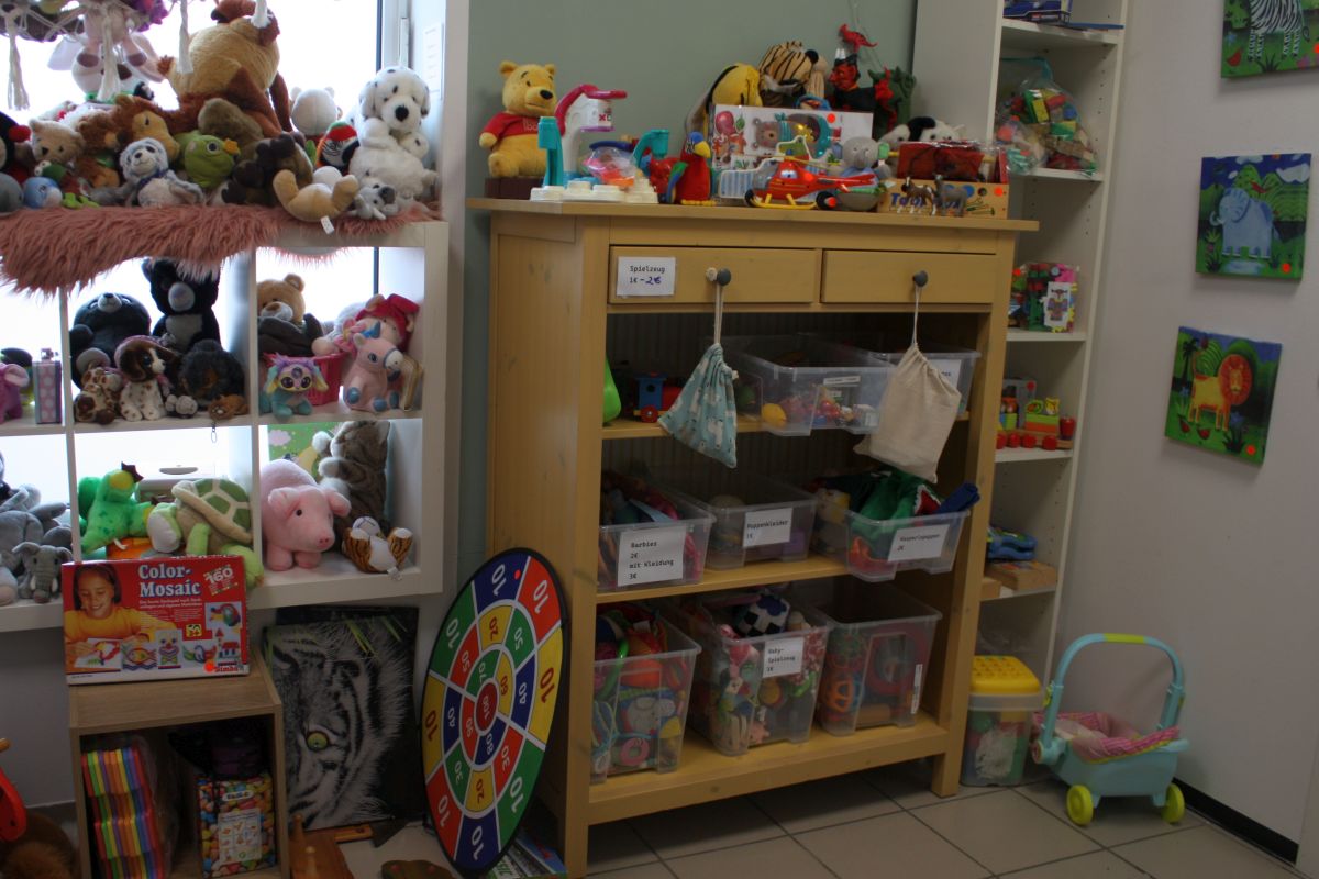 AWO-Sozialkaufhaus Klawotte in Unterschleißheim (Foto: Peter Marwan)