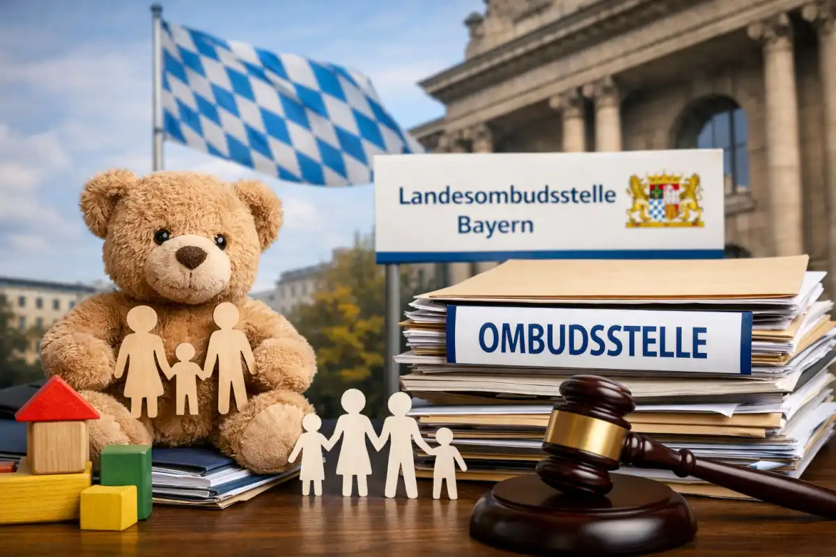 Landesombudsstelle Bayern · Bild erstellt mit ChatGPT