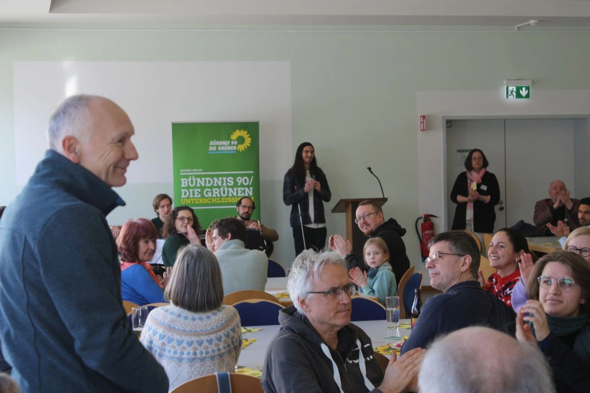 Wahlkampfauftakt von Bündnis 90 / Die Grünen 2026 in Unterschleißheim (Bild: Peter Marwan)