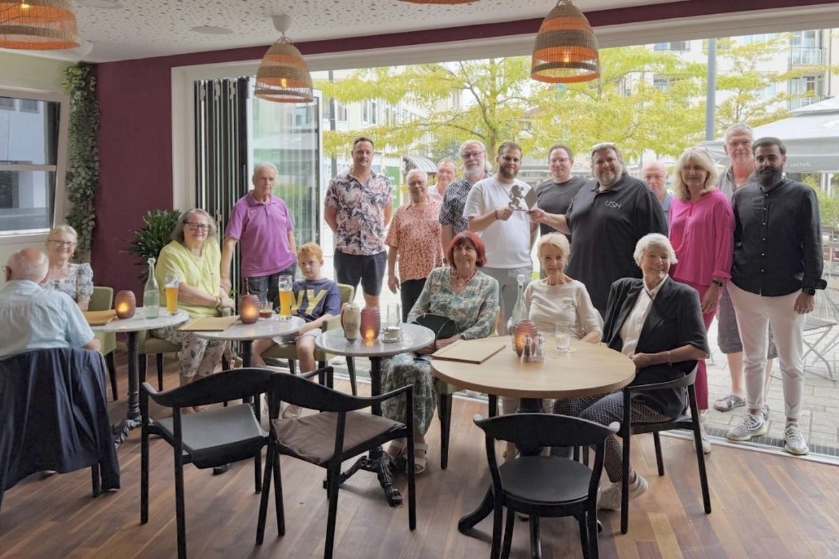 Teilnehmende des CSU-Stammtischs am 17. Juli 2026 im Restaurant "La Solana" (Foto: CSU Unterschleißheim)