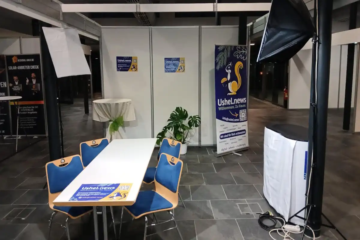 Unser Stand auf der UGA 2026 (Foto: Helmut Göbel)