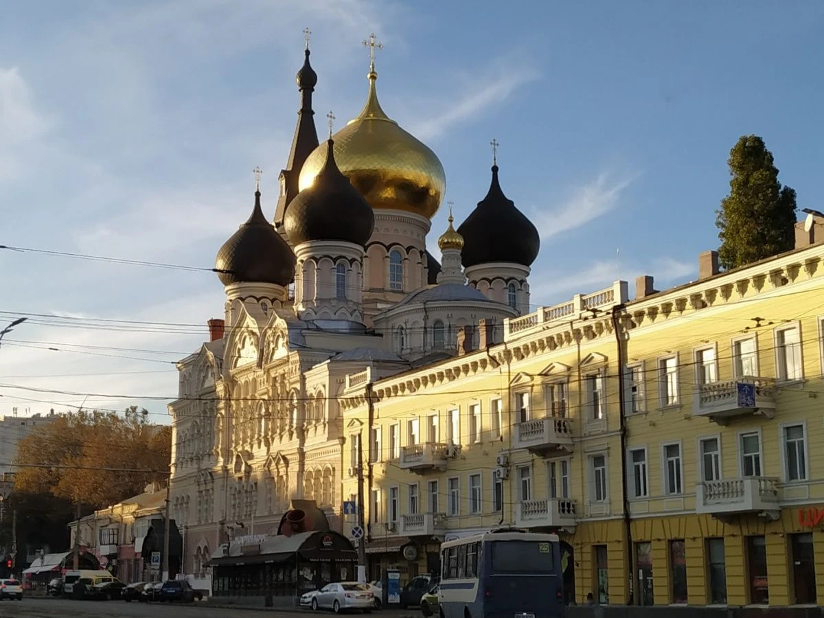 Das St. Pantaleon-Kloster im Herzen von Odessa. (Foto: Peter Marwan)