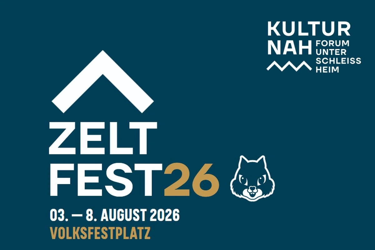 Logo für das Zeltfest26 in Unterschleißheim (Grafik: Forum Unterschleißheim)