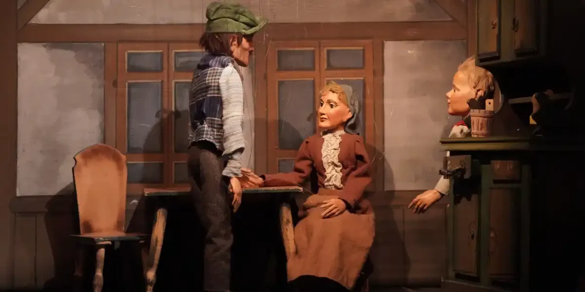 Hänsel und Gretel (Foto: Marionettentheater Bille)